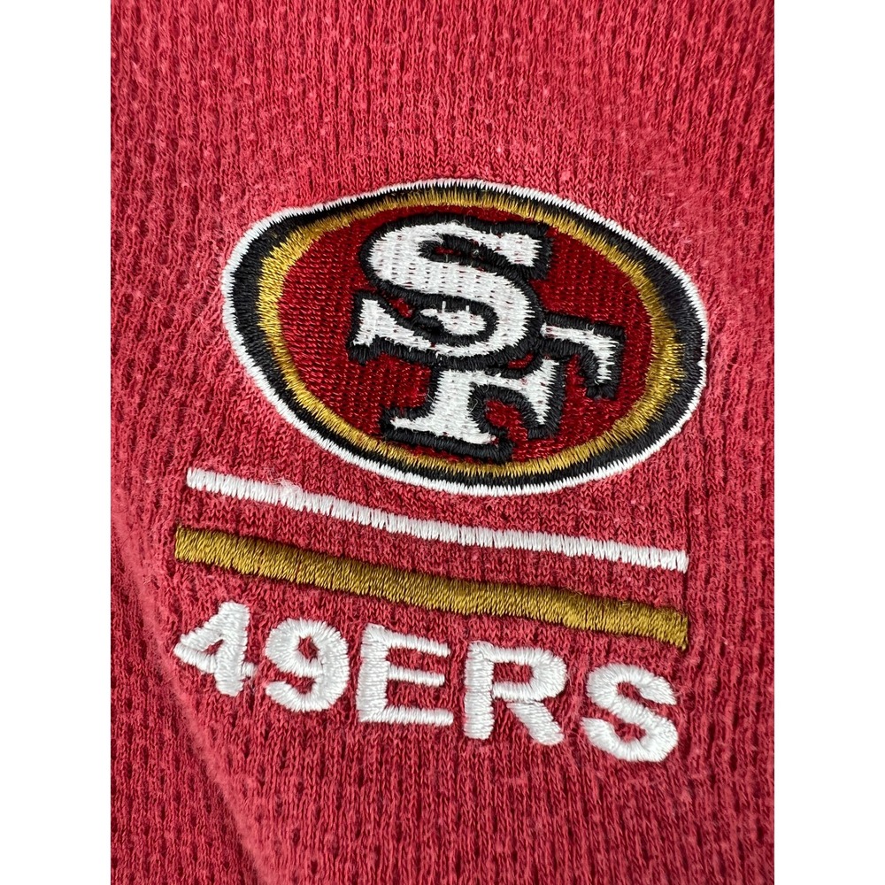 Vintage‎ Y2K NFL San Francisco 49ers Embroidered Polo Shirt Mens Large - Picture 3 of 6